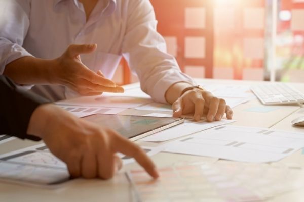 Business Model Canvas with Symbols